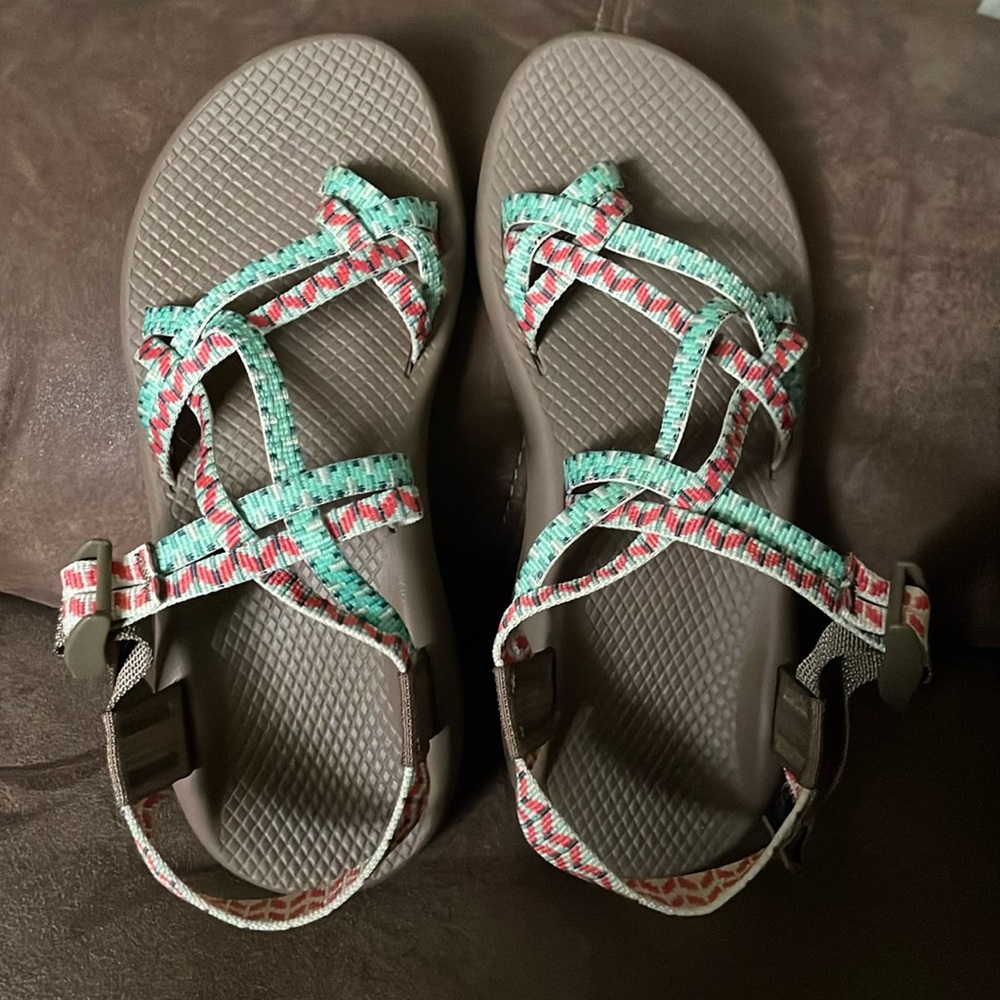 Chacos zx2 classic with toe strap W.8